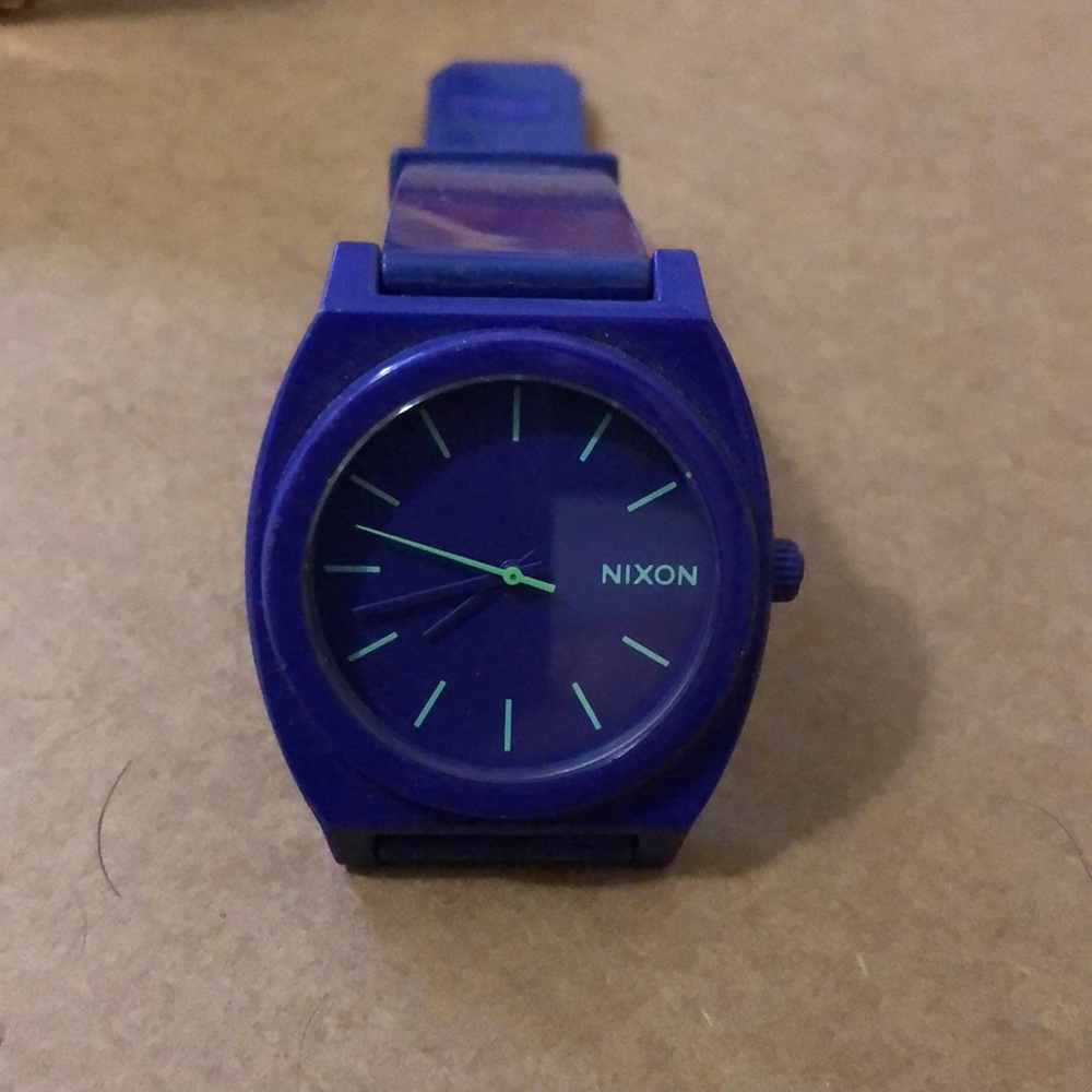 Nixon purple watch